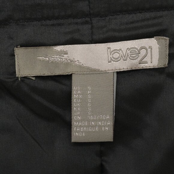 Love21 mini skirt, Size S (2 - 4), Black colour - Picture 8 of 9